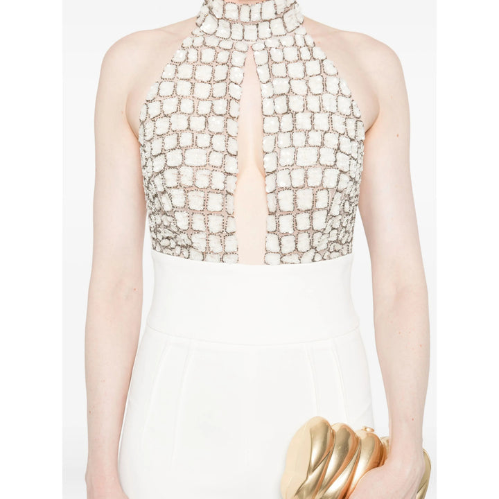 Elisabetta Franchi Jumpsuits - White | ce9ef3c1393951fde3c7ec376eabf5d8025d966d