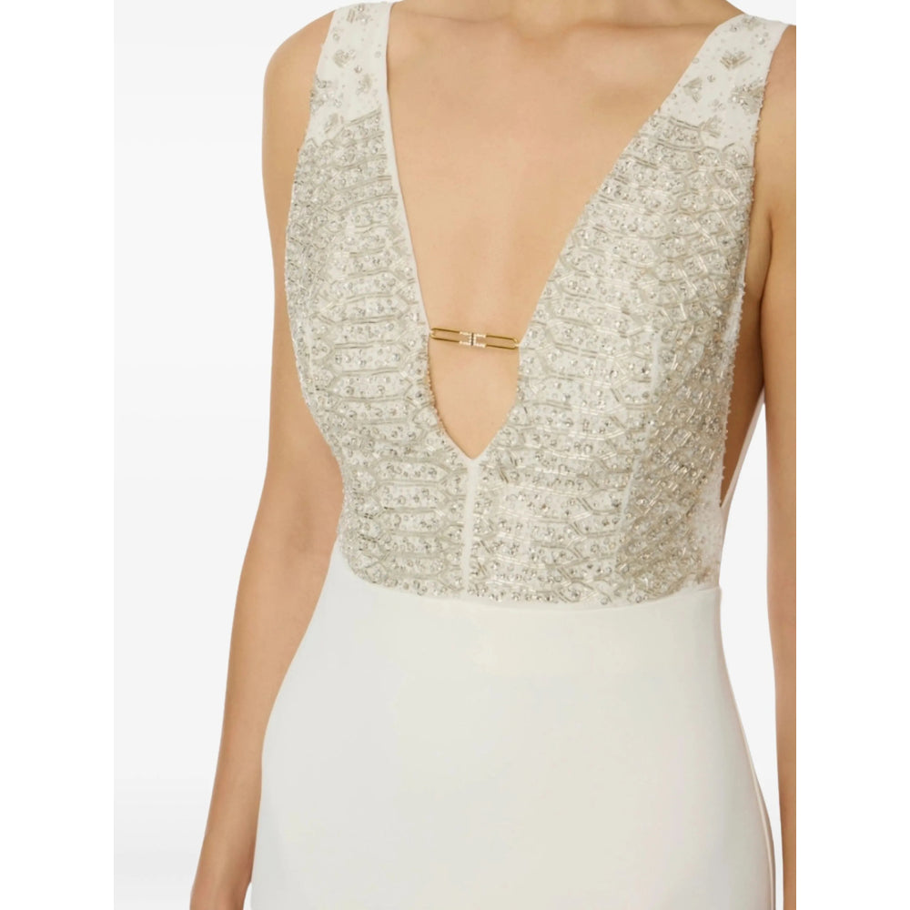 Elisabetta Franchi Dresses - Neutral | 69cccb79965861bf7e45987f7ab1ec2ebf1a0c70
