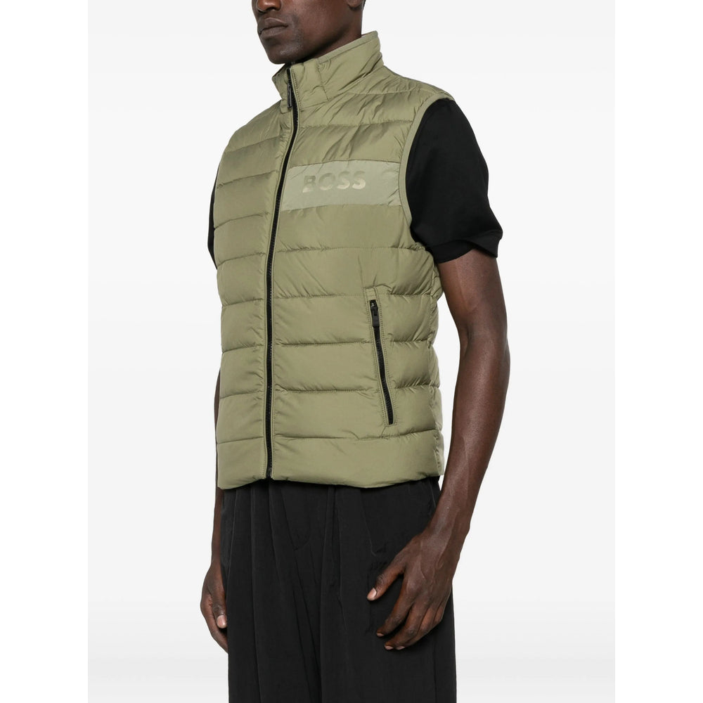 Boss Outwear Waistcoats - Green | a56440ed0a0ec07e1c0253af0a387ac5ceabe72f
