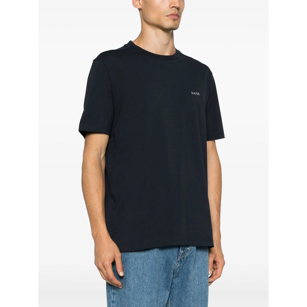 Boss T Shirts - Blue | 427473c7fd84e37034439986895c97857be5ab3e