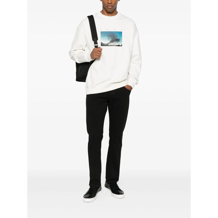 Hugo Sweatshirts - White | 60637bfa6fe14a0020c0525246c254ee16f32b71