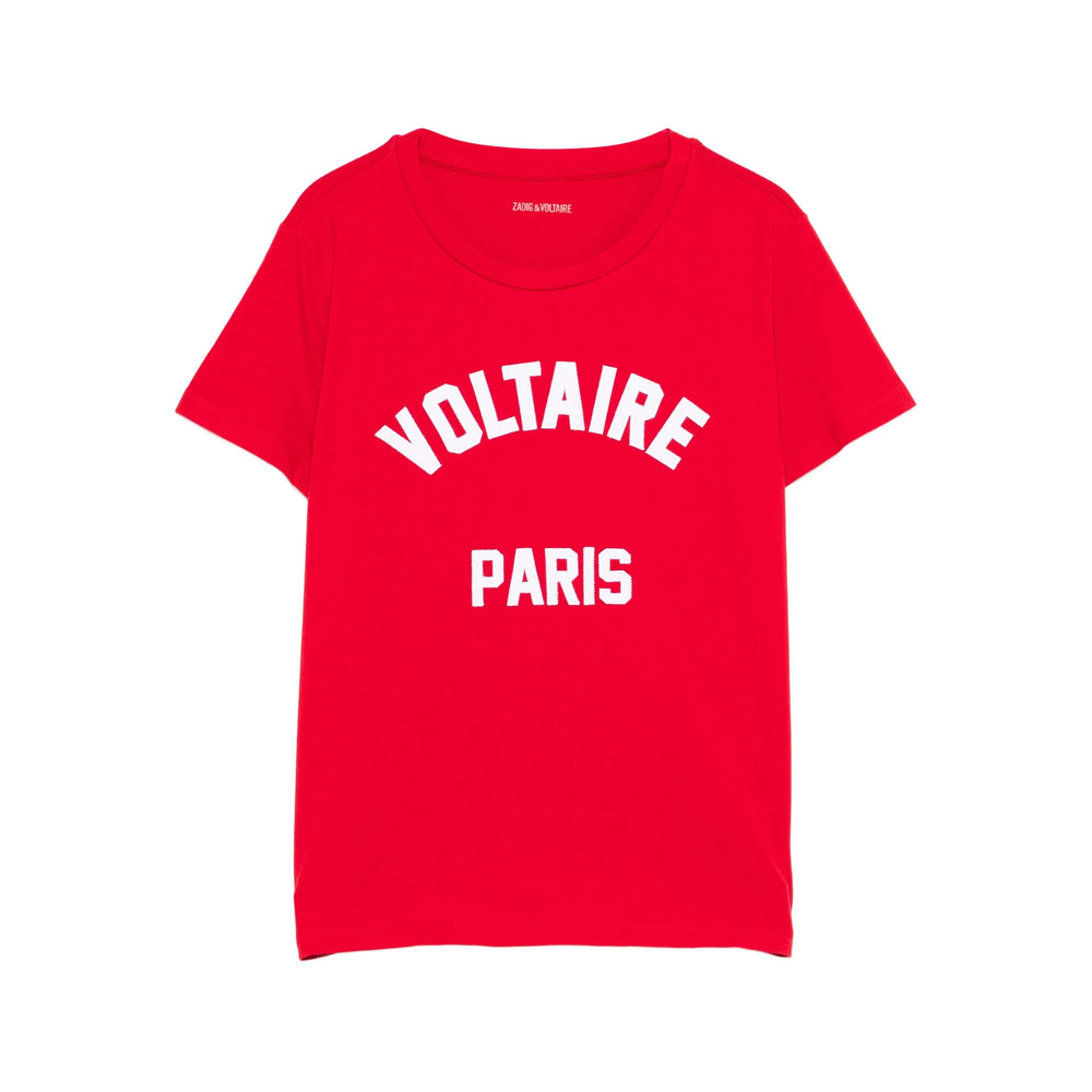 Zadig & Voltaire T Shirts - Red | beaed91f87e75a774b00403e786111ae2715544b