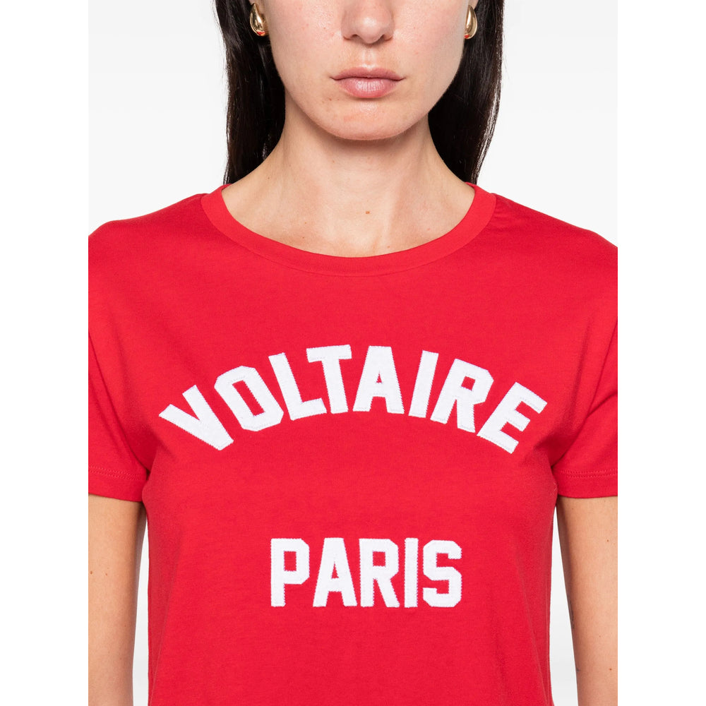 Zadig & Voltaire T Shirts - Red | 142c190dfcac28bb51ab634d410a8c0b2e955fd8