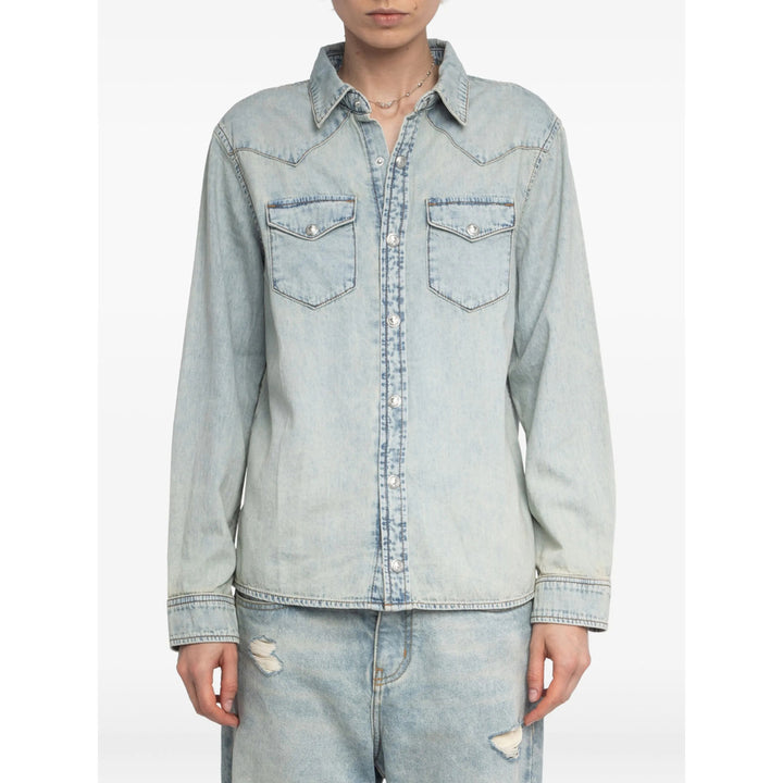Zadig & Voltaire Shirts - Blue | 2f94081e95b9e714be6ba4fc23c2942f9a0a1934