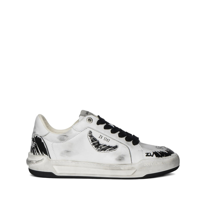 Zadig & Voltaire Sneakers - White, Black | c88239de120f0432a3581d26dae8f3118ae42db0