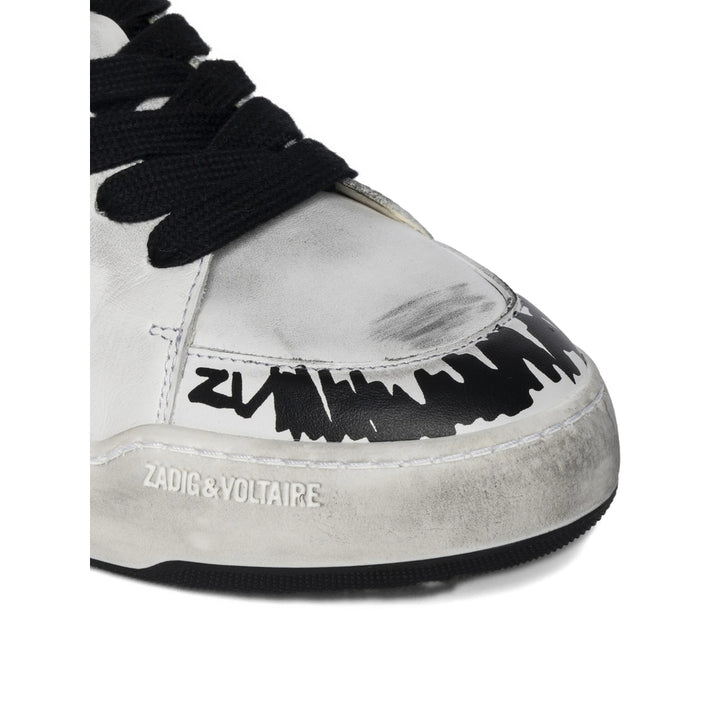 Zadig & Voltaire Sneakers - White, Black | e867440aaa2d3c0f420cb5360cd89a46a9cec2c3