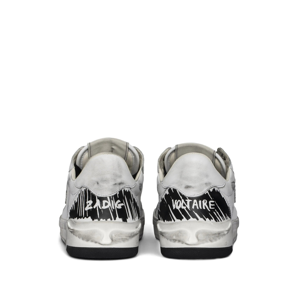 Zadig & Voltaire Sneakers - White, Black | 16b0c2dd40ef2da8999cbdf83061970027f3c1f0