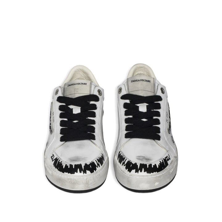 Zadig & Voltaire Sneakers - White, Black | 1f37205f6574e7aadf9eef41ccd8bab82a3c3b81