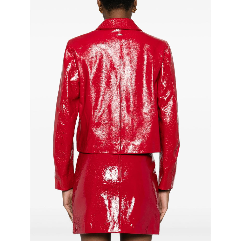 Cassell Leather Outerwears - Red | e2fa14830cabd2641cbcdd6b107e8dcae9902d3a