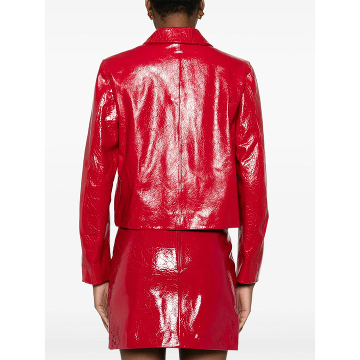 Cassell Leather Outerwears - Red | e2fa14830cabd2641cbcdd6b107e8dcae9902d3a