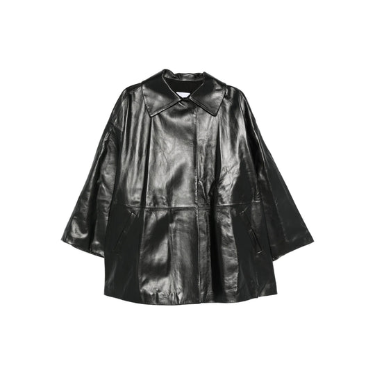 Leather Outerwears Black