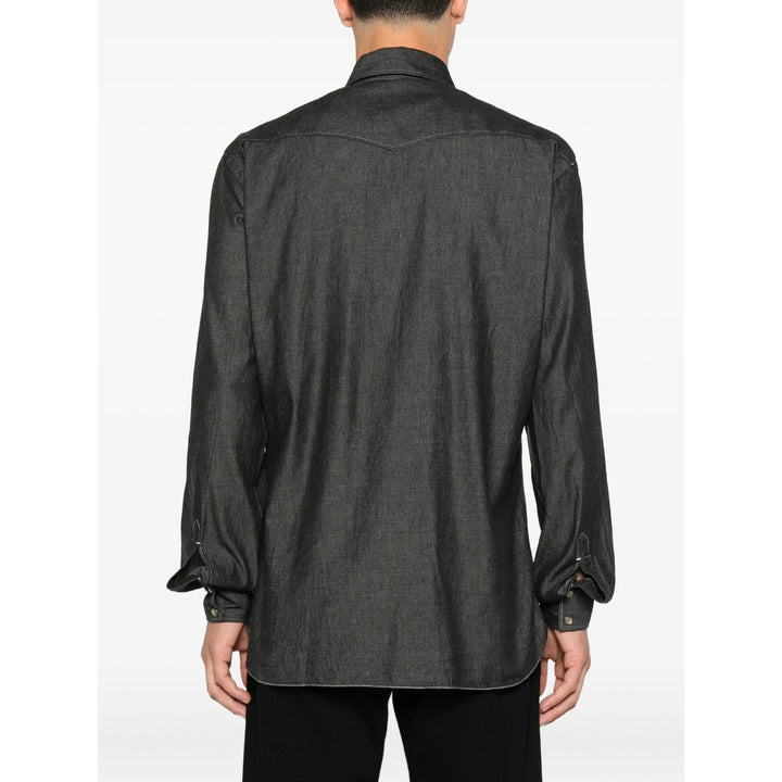 Barba Napoli Shirts - Black | 85d06b5d9ed6eb152421d7be0b0d975e71e9a69c