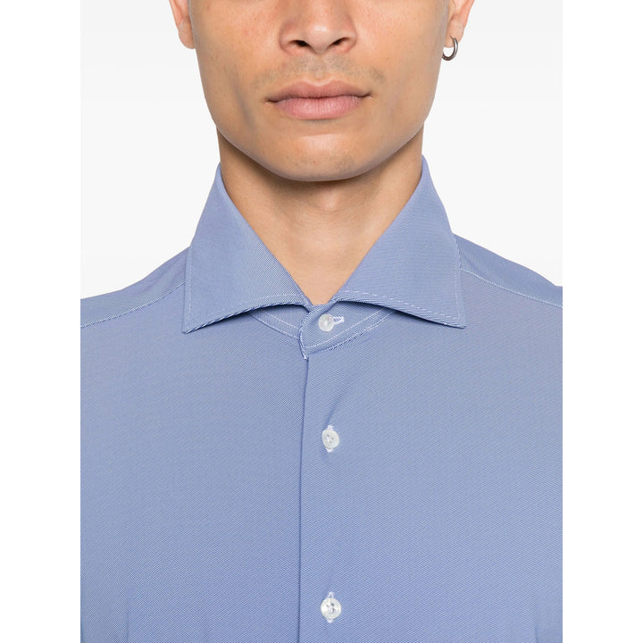 Barba Napoli Shirts - Blue, White | 6cb144efdb2e8a7ae14d11b55958567c8abe0742