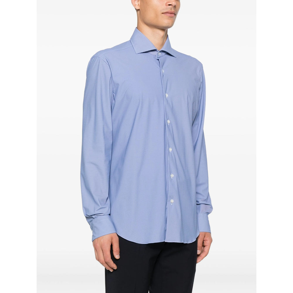 Barba Napoli Shirts - Blue, White | 6bc3daba0af1fab96944234d4daa6987b32a6778