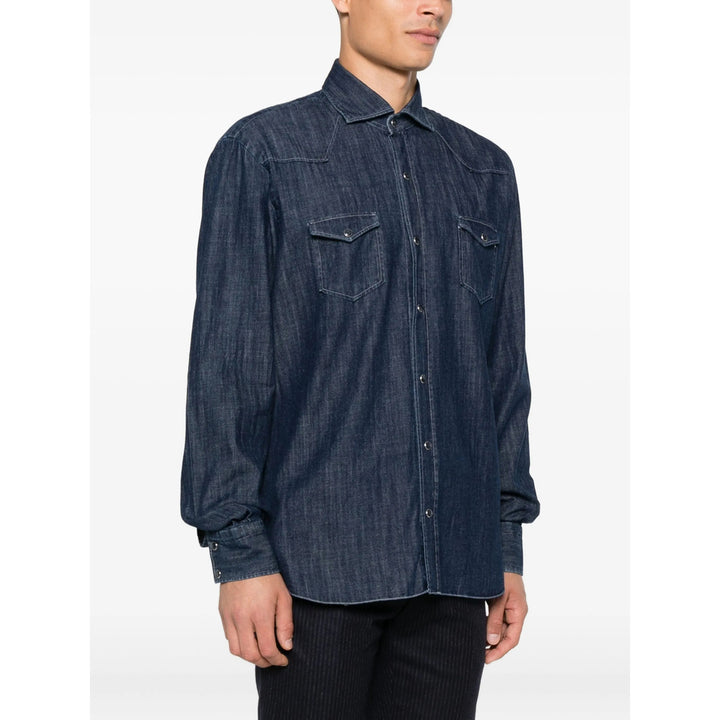 Barba Napoli Shirts - Blue | 378a43cbd8918d2c1b023bd60aaaa3243760c748