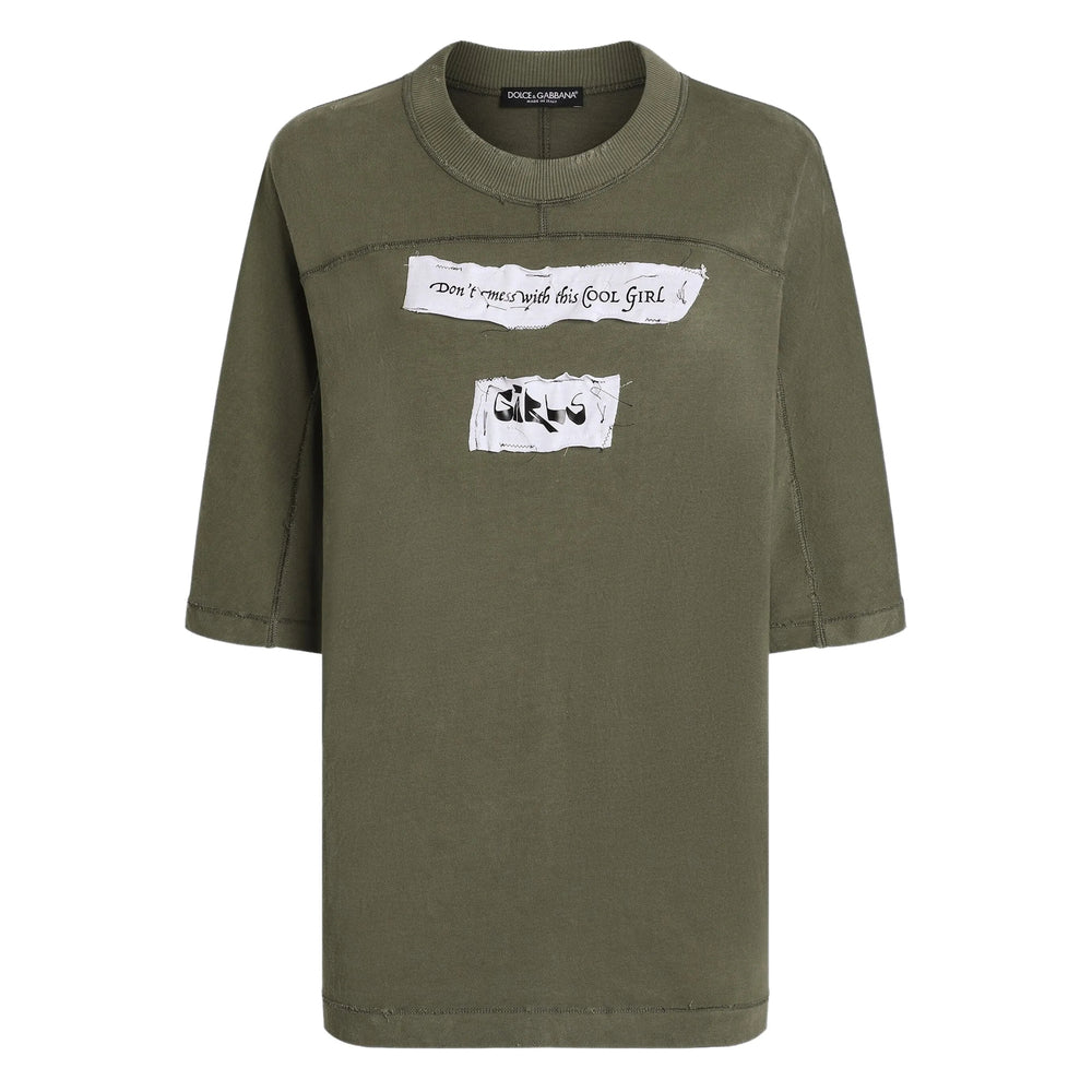 Dolce & Gabbana T Shirts - Green | 6b3501dea516d690ad9cba8fb1803948df81a13e