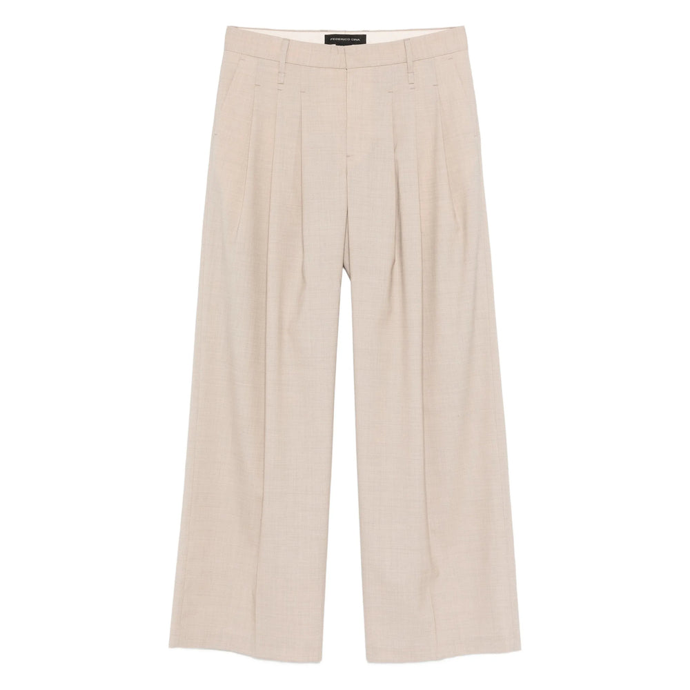 Federico Cina Pants - Neutral | 4d056924f0b51b8d169adff44dc57b016695e5a1