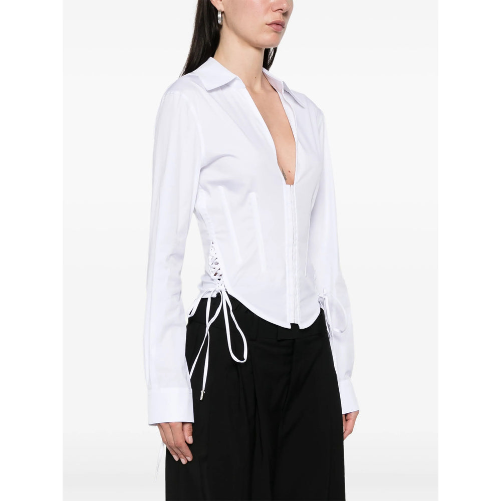 Mugler Tops - White | 07dc67f3cbd641301881193e08e9482da8b1d4fe