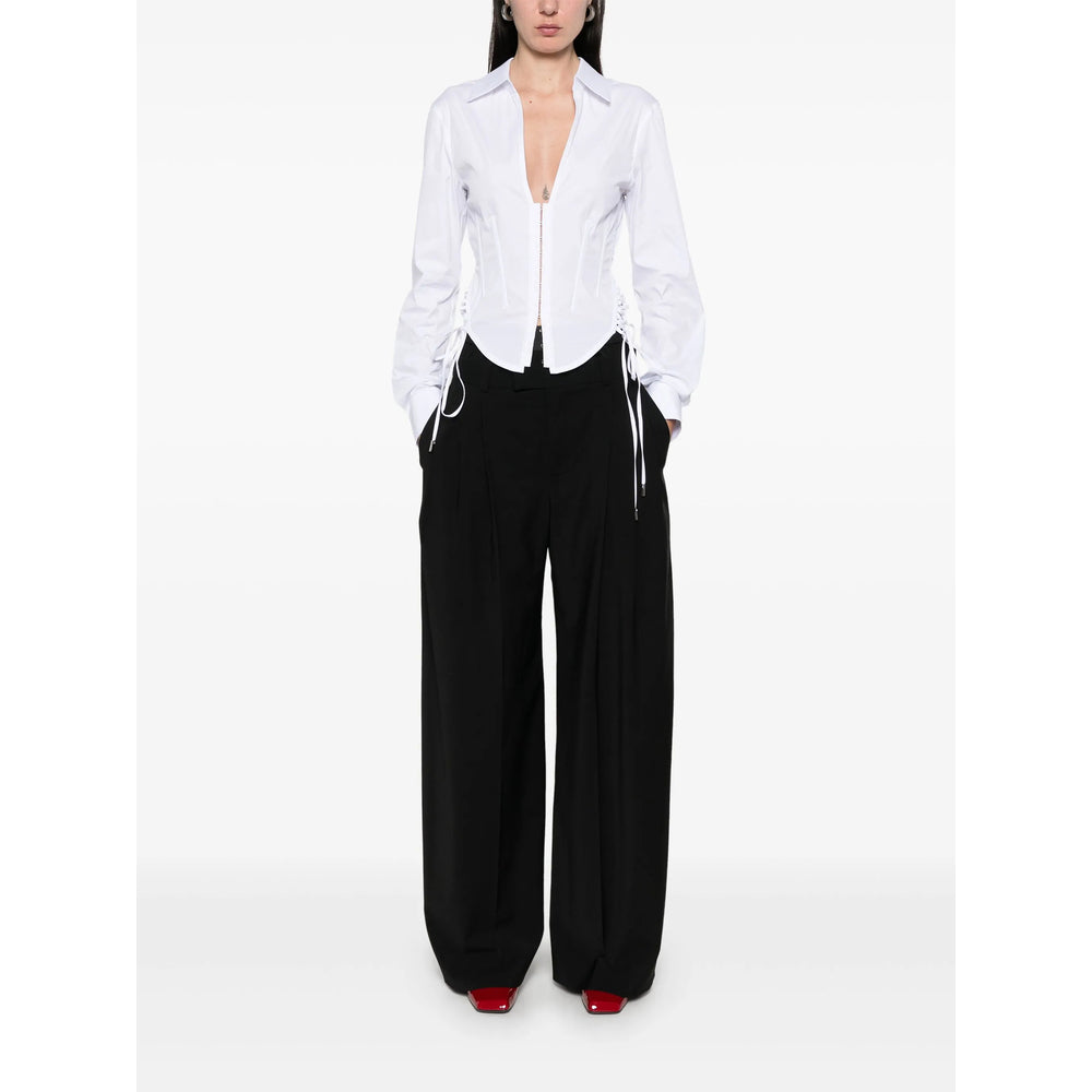 Mugler Tops - White | 76b2144f87e6abd4b9713aae359920ed982532a9