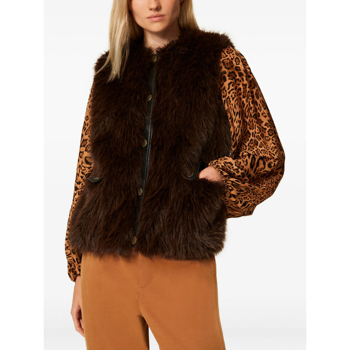 Twinset Waistcoats - Brown | fcce6ace8b3c42017df7497b71b6829838b24dac