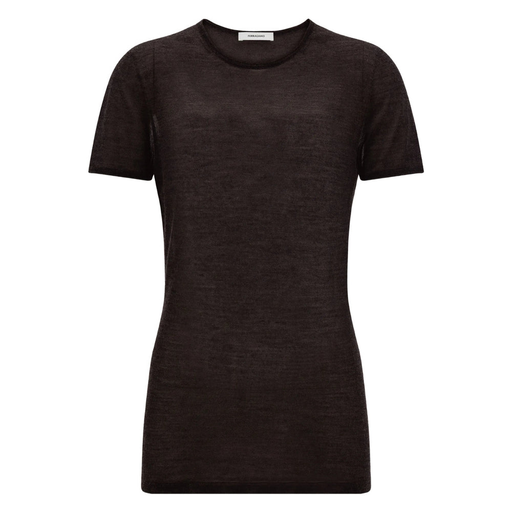 Ferragamo Sweaters - Brown | 2be28d00c963501a4a4f681db8e42f756472463c