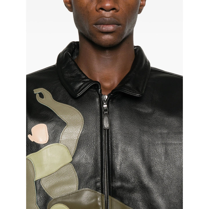 Kidsuper Leather Outerwears - Black | aa3b81ac7219b4f9651ba0902556c222242f7099