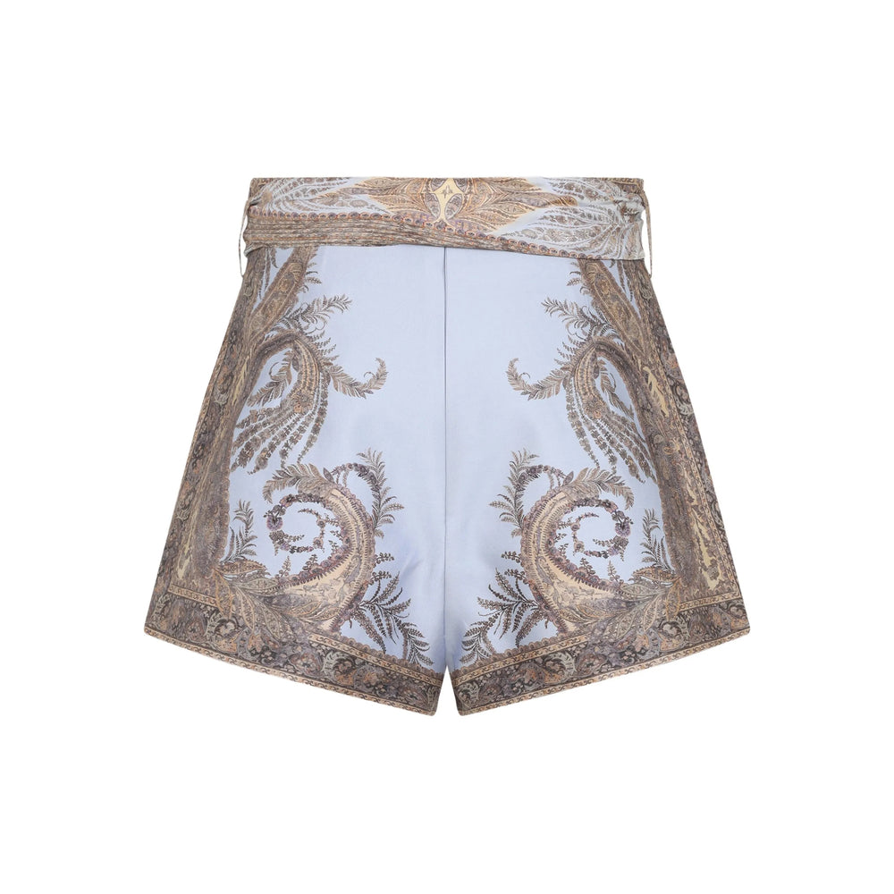 Zimmermann Shorts - Purple, Neutral | aa1ef79a8fd0a624b839fddc9533fd9d4fb2bbc6