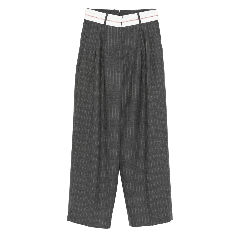 Nine In The Morning Pants - Gray, Red | 305bdd09f1aa7d625448d4126d29ed9b6af18263