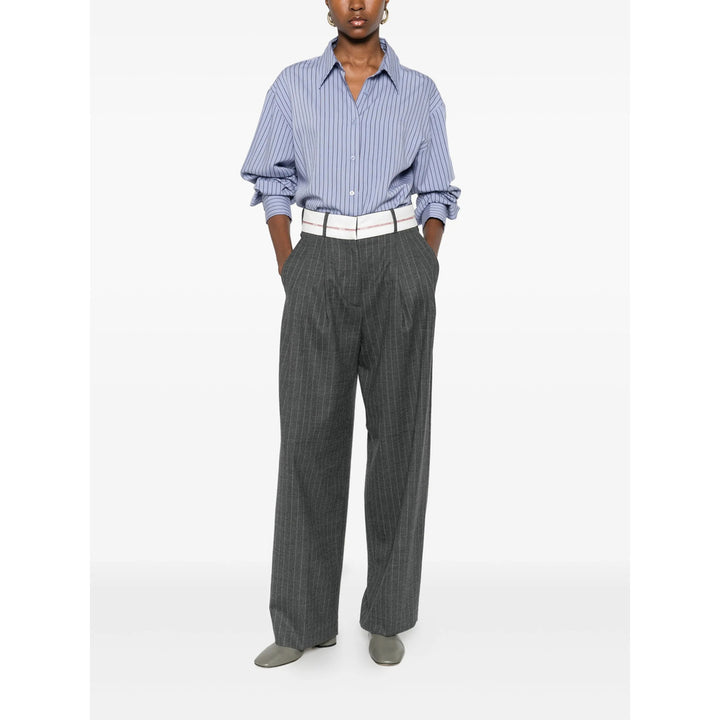 Nine In The Morning Pants - Gray, Red | 8a354eadf17c4107a081f728c458689715a7b857