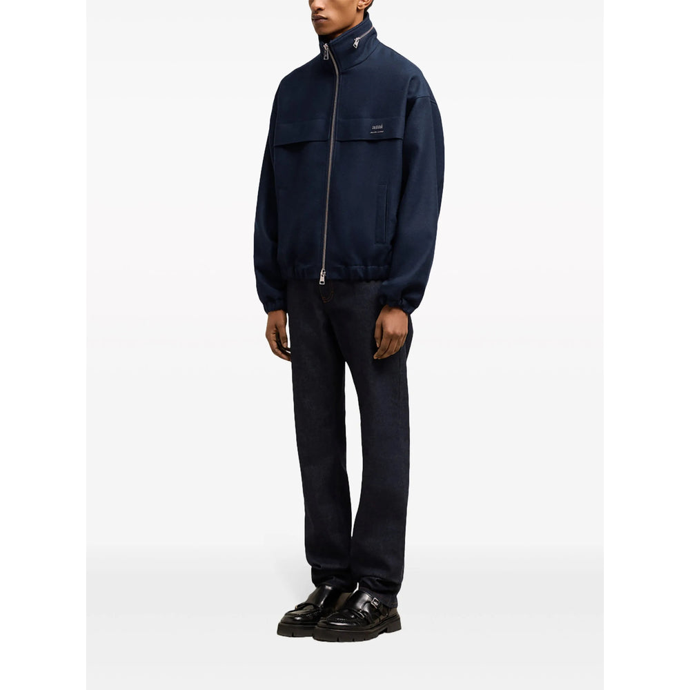 Ami Paris Outerwears - Blue | f36aade77d82f33ef1ef177b7ee9194d37dfeb0b