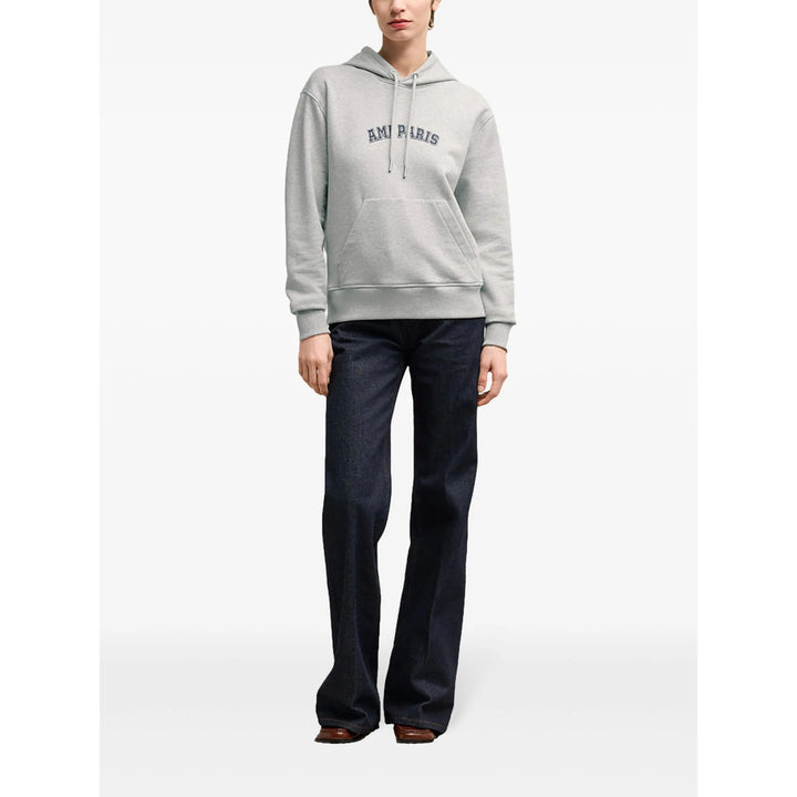 Ami Paris Sweatshirts - Gray | 66d32aabbdf321c8e017c6503c02168574d1c02a