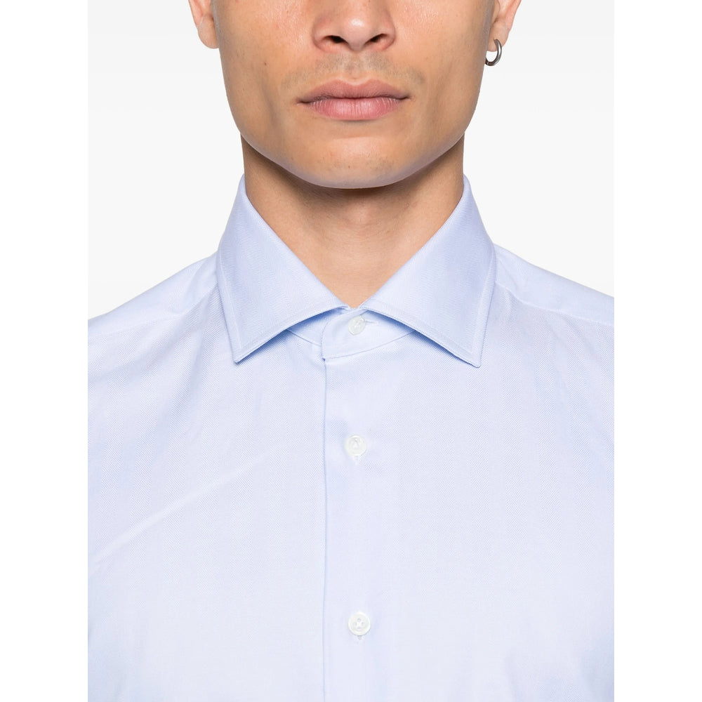 Mazzarelli Shirts - Blue | 4e31c80cbf04aa9e0462a9fbde1fa329d09e3585