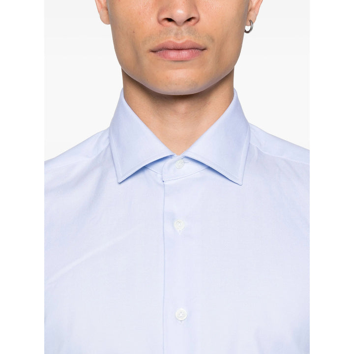 Mazzarelli Shirts - Blue | 4e31c80cbf04aa9e0462a9fbde1fa329d09e3585