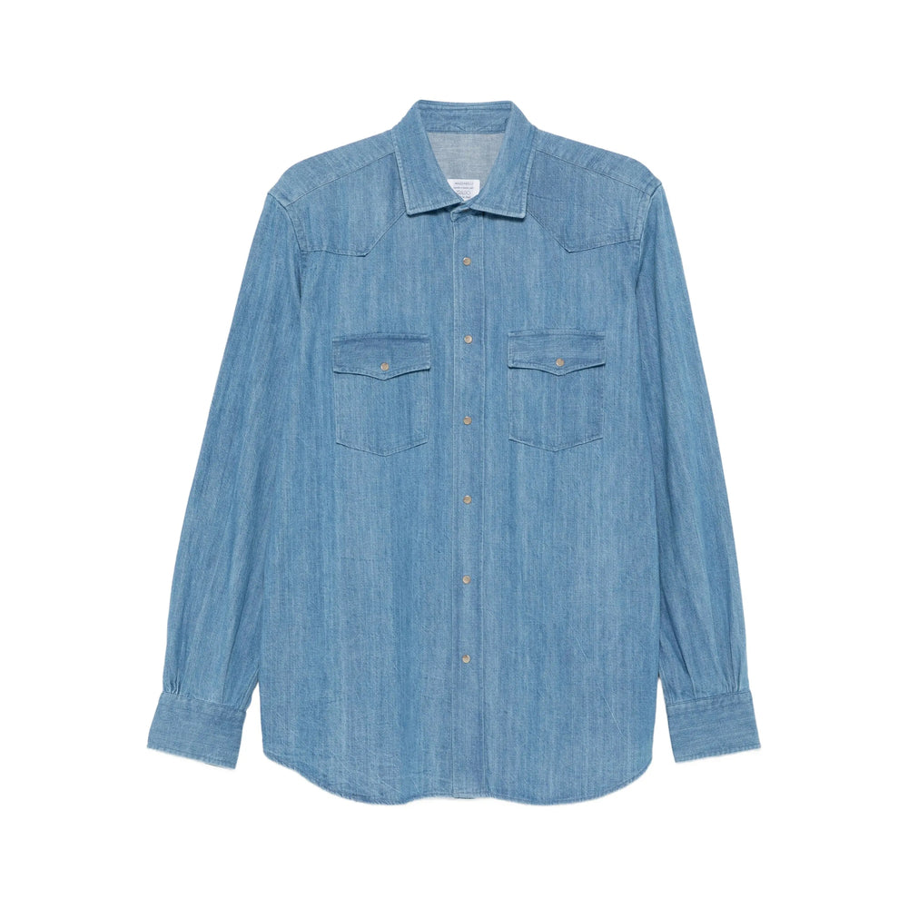 Mazzarelli Shirts - Blue | 861a7c618e5e5bbecb1db8d5e816a67212ee9271
