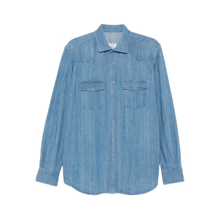 Mazzarelli Shirts - Blue | 861a7c618e5e5bbecb1db8d5e816a67212ee9271