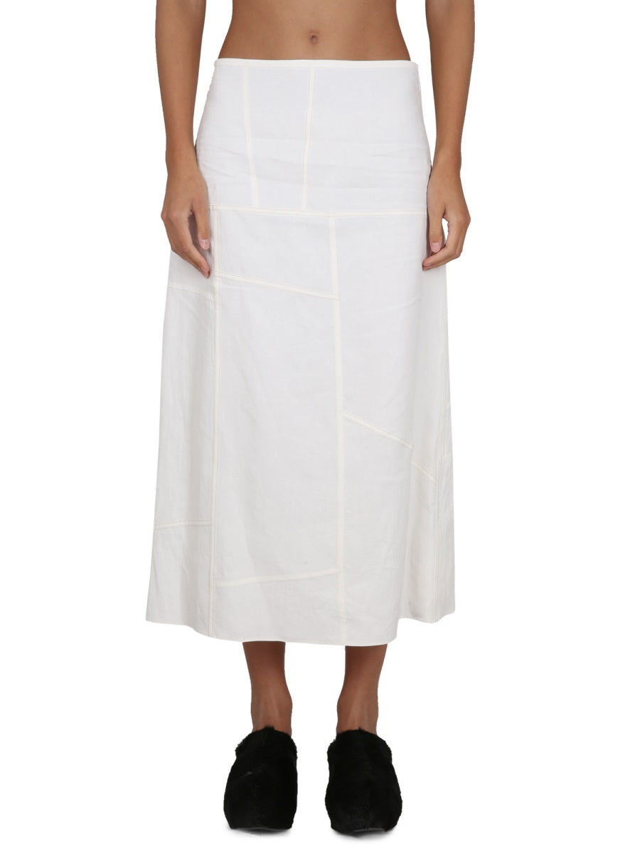 Jil Sander Skirts - White | Wanan Luxury