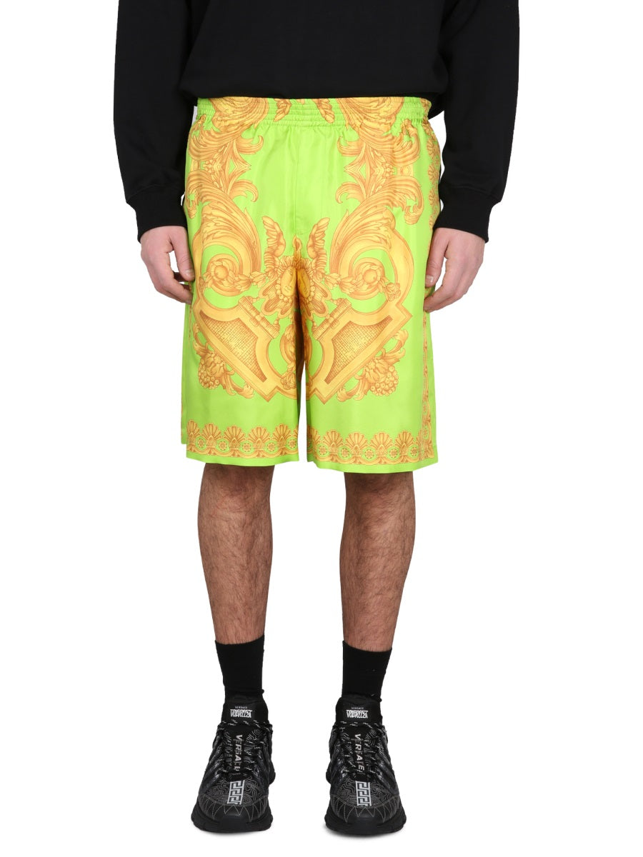 Versace Shorts - Green | Wanan Luxury