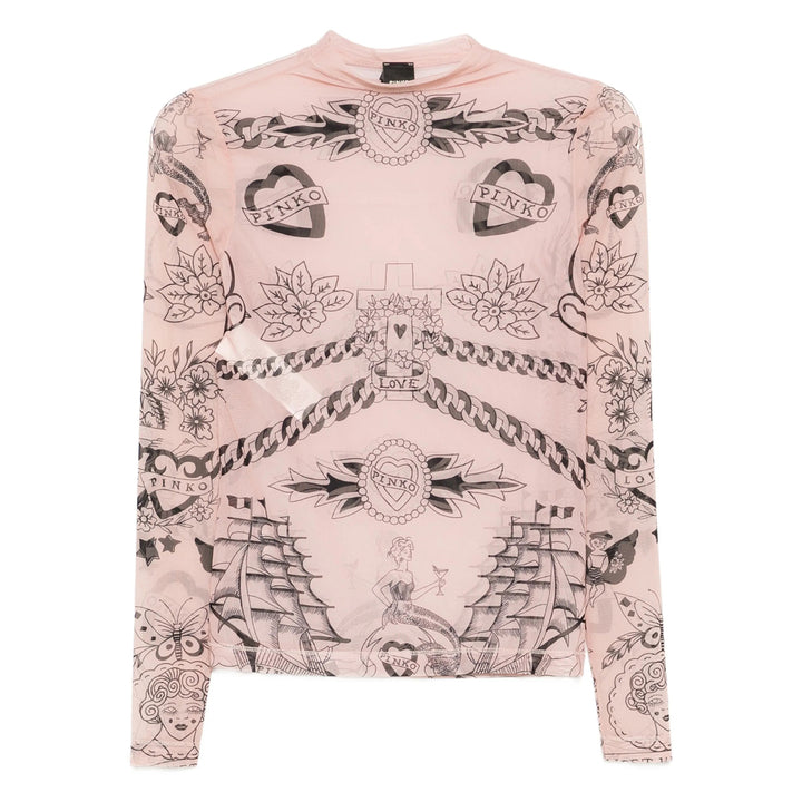 Pinko Sweaters - Neutral, Black | 68bb1a7fc451281b0107e074606e3c5c9b364c7d