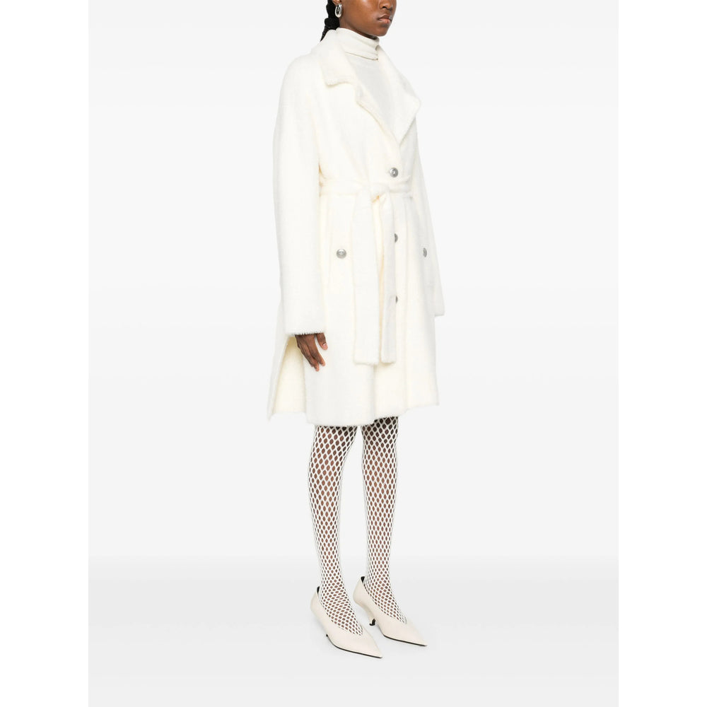 Pinko Coats - White | 9e76ebd7f25cb5dc608c26e7504367ea340467c4