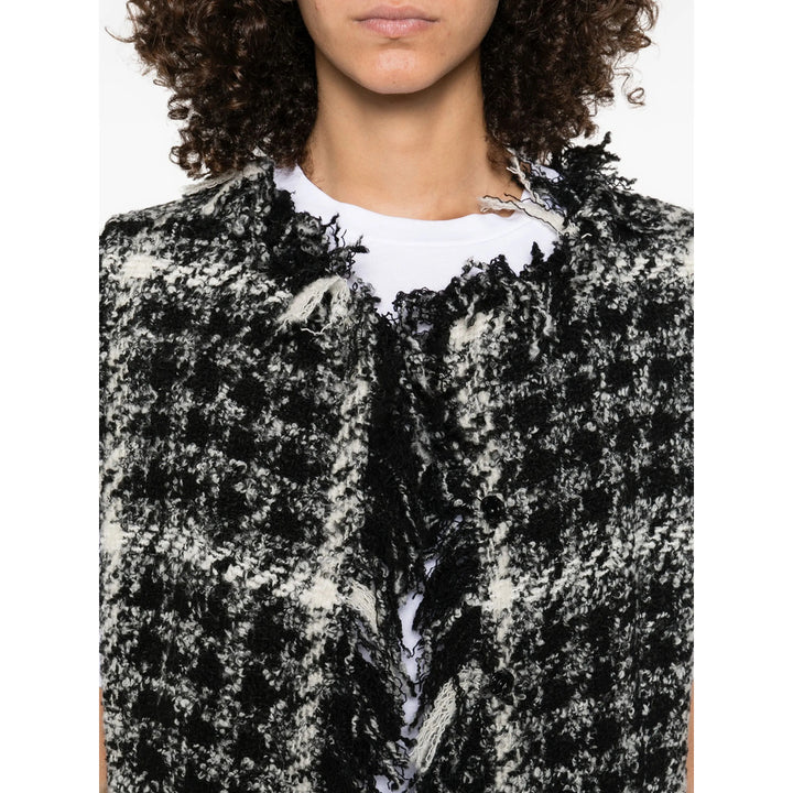 Charlott Waistcoats - Black, White | ea9d2e453a7a4adff1d4985b77f01e4e0a681129