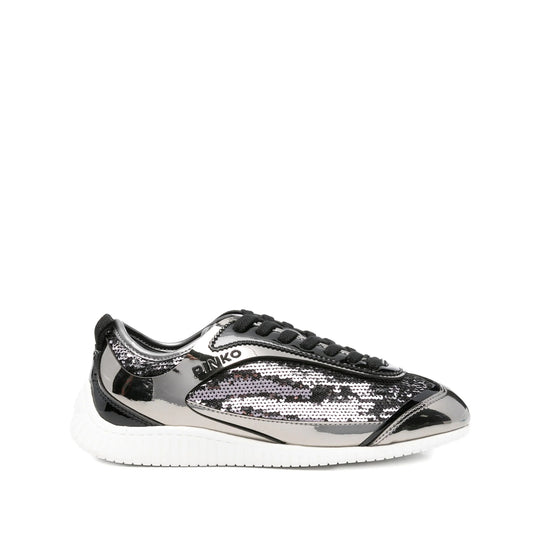 Sneakers Silver, Black