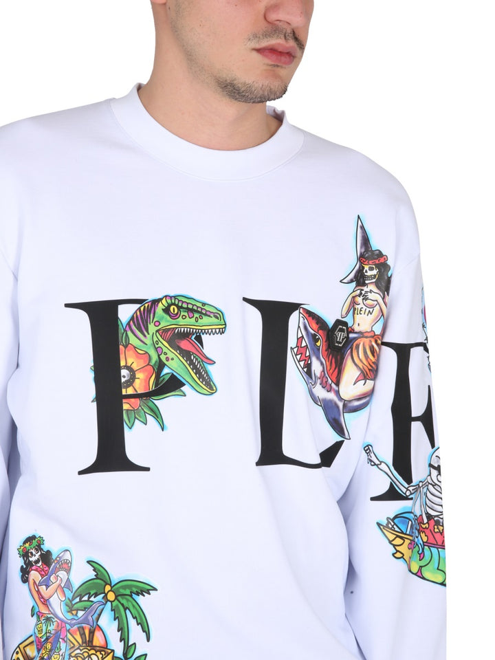 Philipp Plein Sweatshirts - White | Wanan Luxury