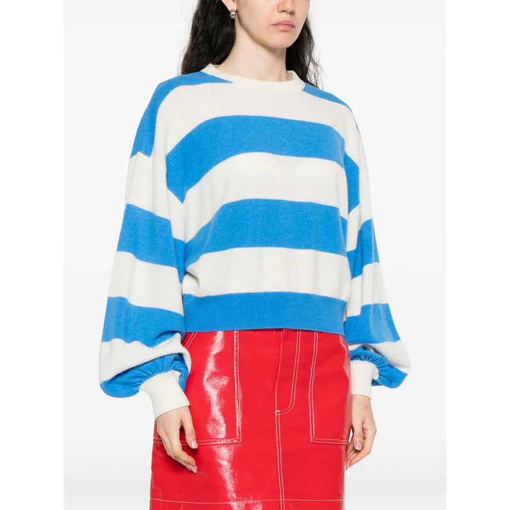 Bellerose Sweaters - White, Blue | f7608b1a3451369532c2745a920d2a2d77abc62d