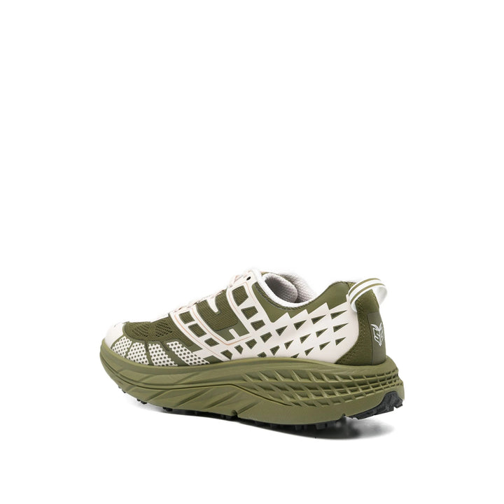 Hoka Sneakers - White, Green | dabe1f8c74976228d606ffd40adbdcdd701ee206