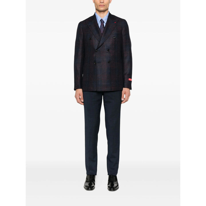Isaia Jackets - Blue, Red | de379149b9ae5fbd0aa8bb450aff37dd1cf3d712