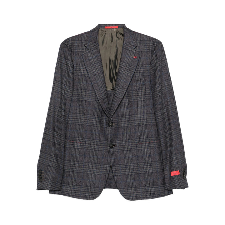 Isaia Jackets - Brown, Blue | 822ef883eca0e40f0bcf0e4d99a9a63e3a196c98