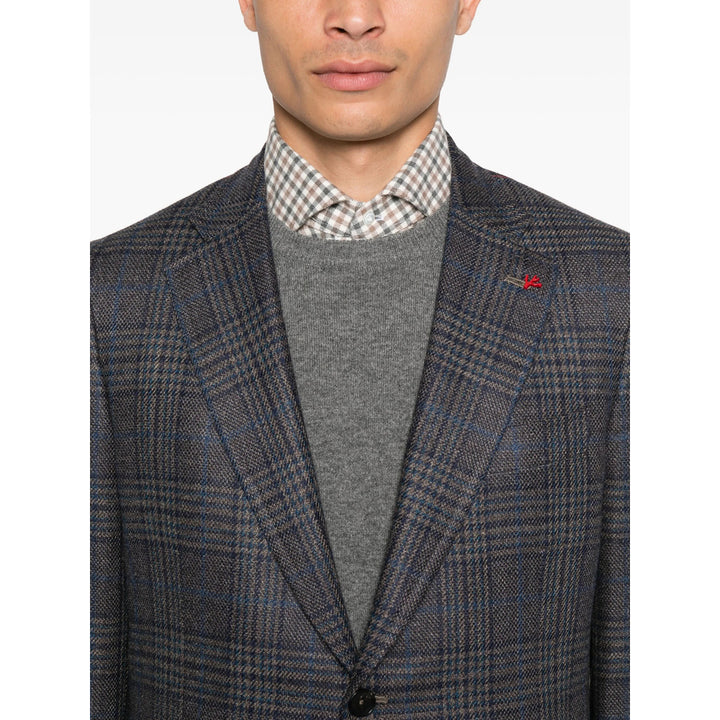 Isaia Jackets - Brown, Blue | 354bb5531fddb7549a0ffe6085f457efabf317ea