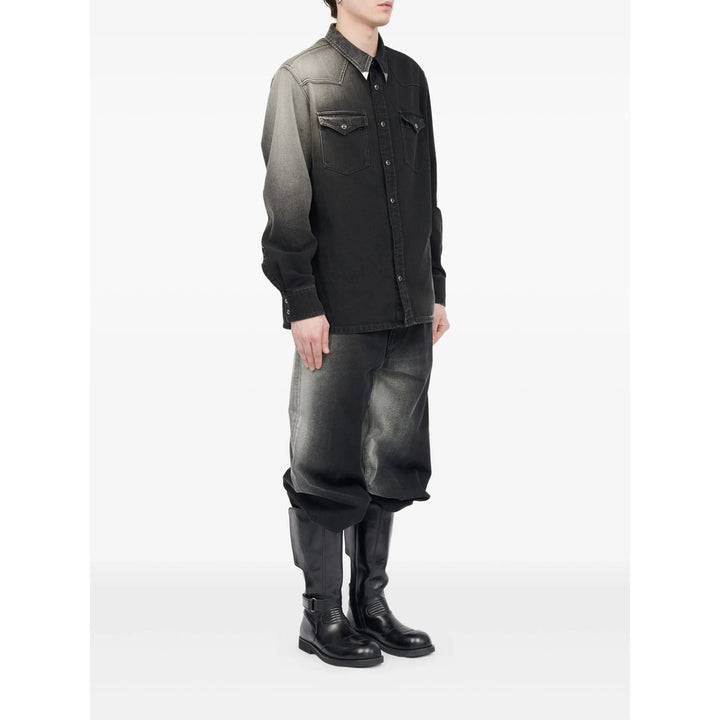 Mm6 Maison Margiela Shirts - Black | 3b284c480353509541aef53c4860c5c48d967f37