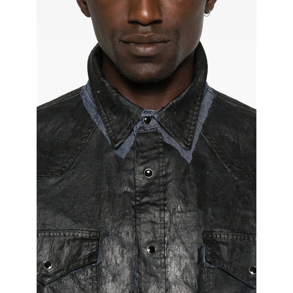 Mm6 Maison Margiela Shirts - Blue | 1a743f8415e4e3cce63e8cceebd1fb5370cf5b91