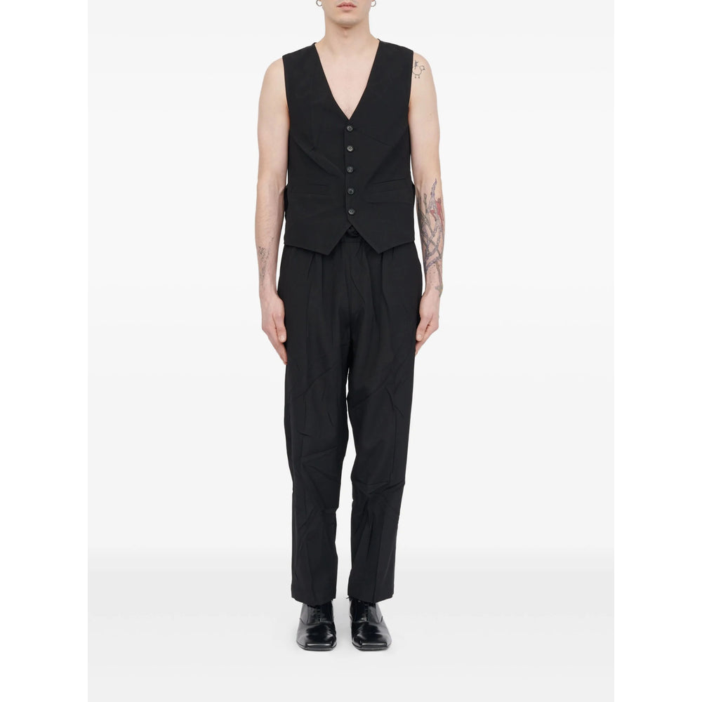 Mm6 Maison Margiela Outwear Waistcoats - Black | d908153cc6debce43155e09816ab3ce0aa0c242f